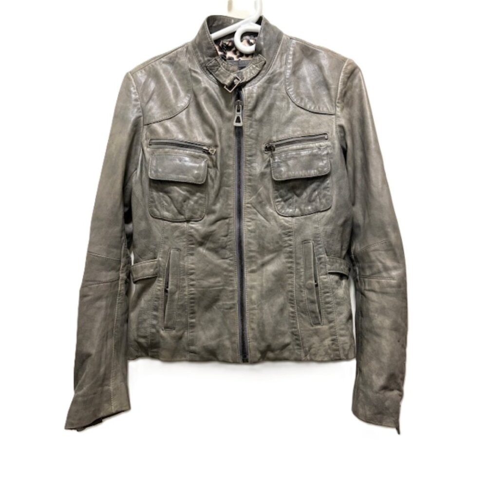 Bod & Christensen Leather Moto Jacket